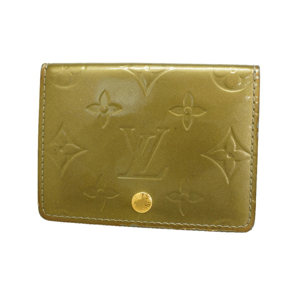 LOUIS VUITTON Accessories - Louis Vuitton Vernis Enveloppe Carte de Visite Business Card Holder M91408 Gr...